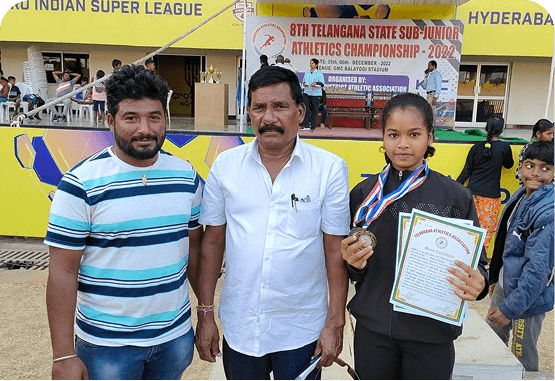 Telangana 8th sub junior state meet 2026